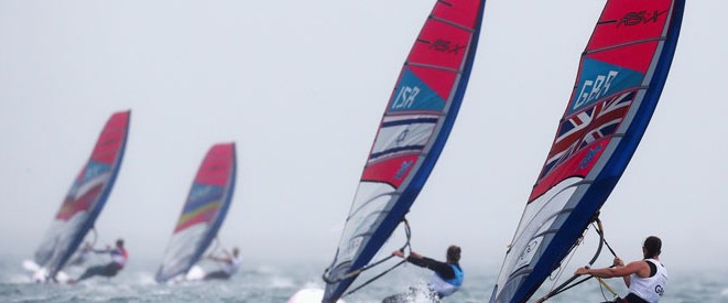 Windsurfer Lee Korzits sailed into sixth place in the women’s RS:X event in London.