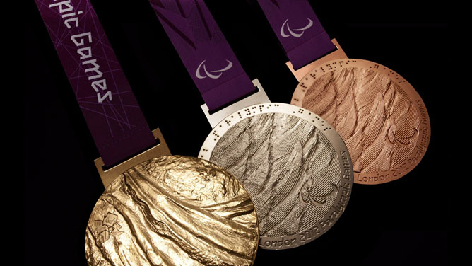 Israeli athletes hope to bring home London 2012 Paralympic gold, silver and bronze medals. (London2012.com)