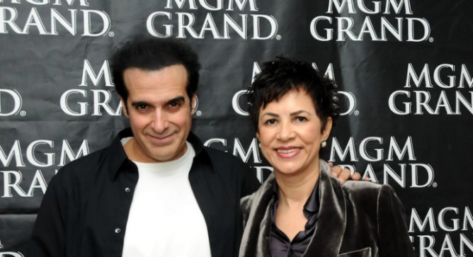 Master illusionist David Copperfield with Pelled.