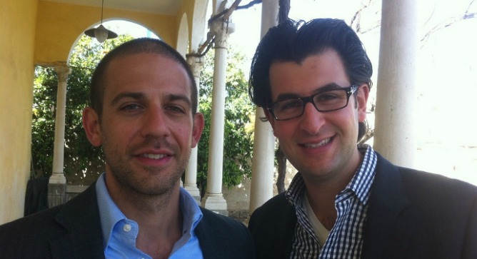 Brian Rosenzweig, left, and Daniel Frankenstein founded Janvest to help Americans access the enormous potential in the Israeli high-tech market.