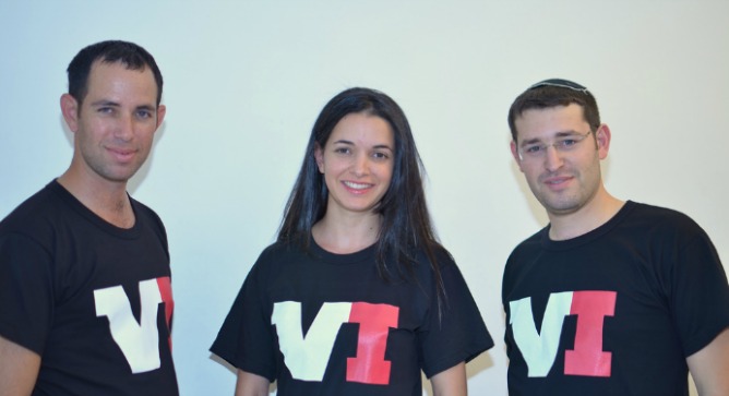 VI founders, from left, Meir Samson, Racheli Arieli and Eliyahu Lev.