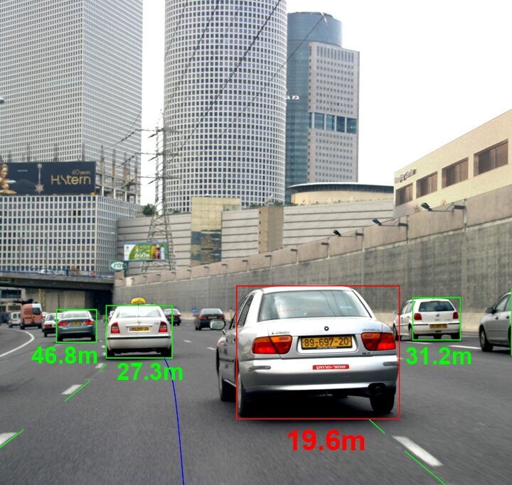 Mobileye develops camera-based systems that help drivers keep passengers safe on the roads. Photo: courtesy