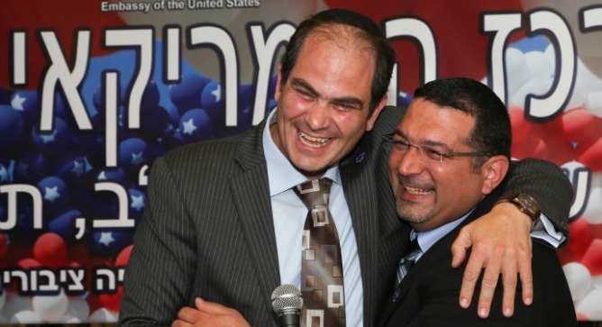 Eli Beer and Murad Alyan are united by their passion for saving lives. Photo courtesy of United Hatzalah of Israel