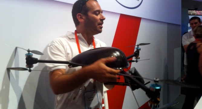Bynet Communications helped Aleppo develop this farm communications drone.