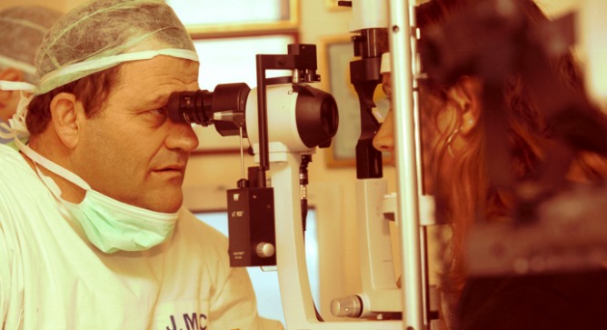 Israel serves as a model for other countries in preventing blindness. Photo by Nati Shohat/Flash90