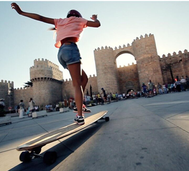 Longboard Girls Crew have skated Europe and now came to shred Israel. (Photo courtesy of LGC)