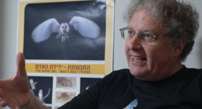Prof. Yossi Leshem, Israel’s foremost bird expert.