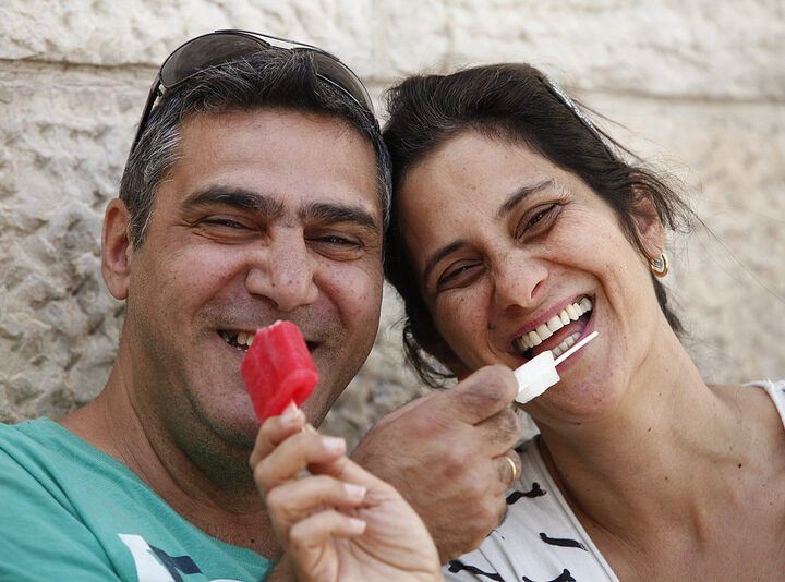 Israelis are among the happiest people in the world. (Ariel Jerozolimski/ISRAEL21c)