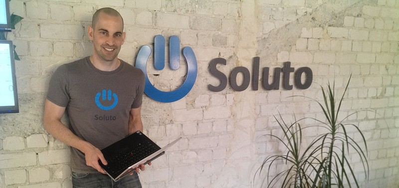 Tomer Dvir, CEO of Soluto. A whiz kid who just sold his company for $100 million to Asurion.