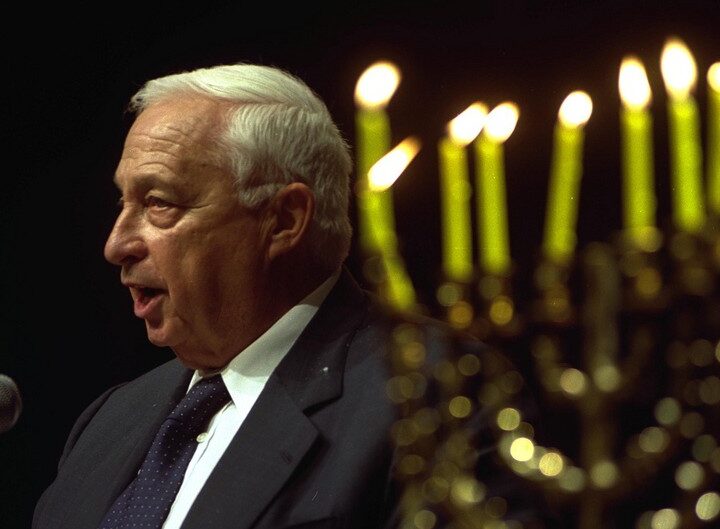 Former prime minister Ariel Sharon 1928-2014. (Government Press Office photo)
