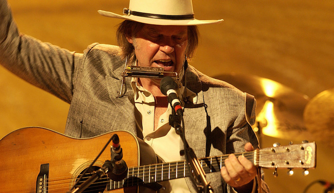 Neil Young’s concert will be at Yarkon Park on July 17.