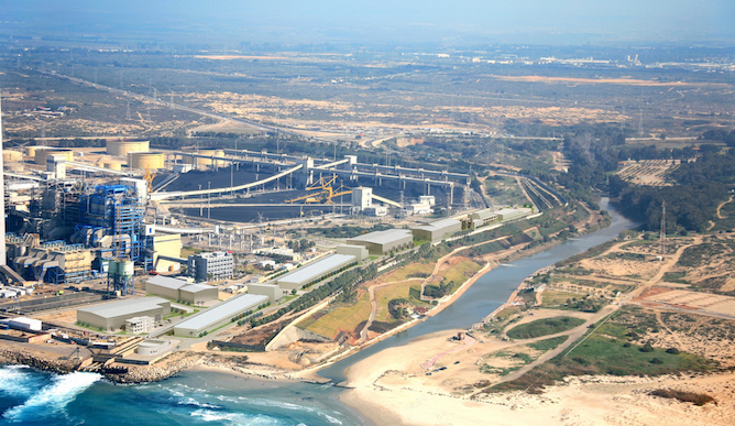 IDE Technologies’ desalination plant in Hadera in northern Israel.