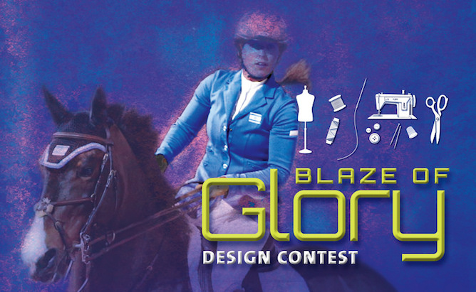 Poster for the Blaze of Glory design contest.