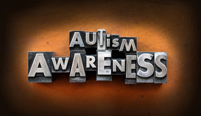 April is World Autism Awareness Month. Image via Shutterstock.com