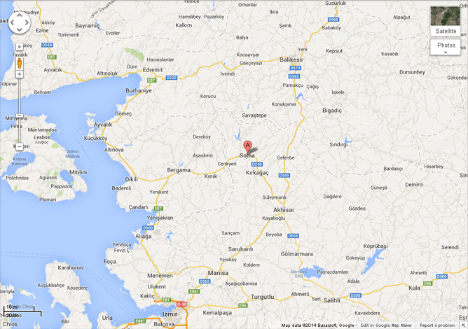 Soma, Turkey (Google Maps)