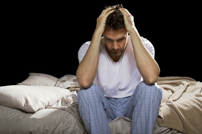 We are less capable of handling stress after dark. Image via Shutterstock