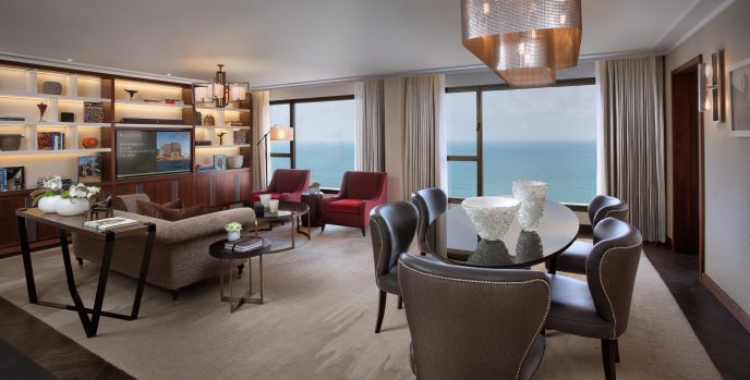 The David InterContinental Hotelâ€™s newly renovated Tel Aviv Suite costs $3,500 per night.