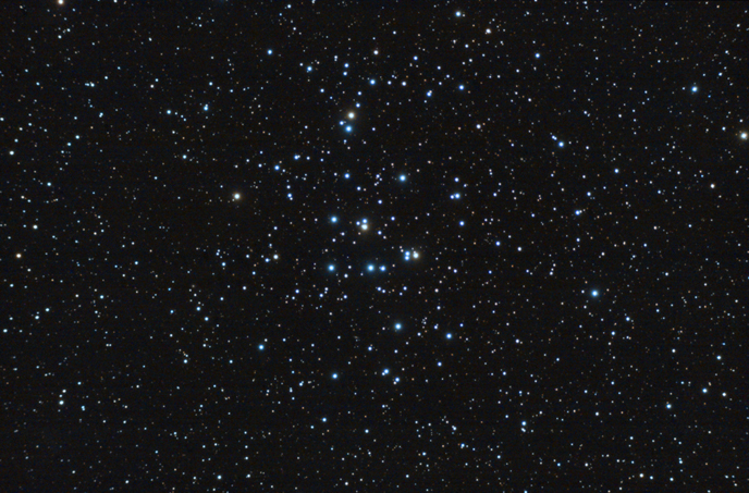 Shown here is a stars cluster similar to the new Cloud D discovery. (Shutterstock)