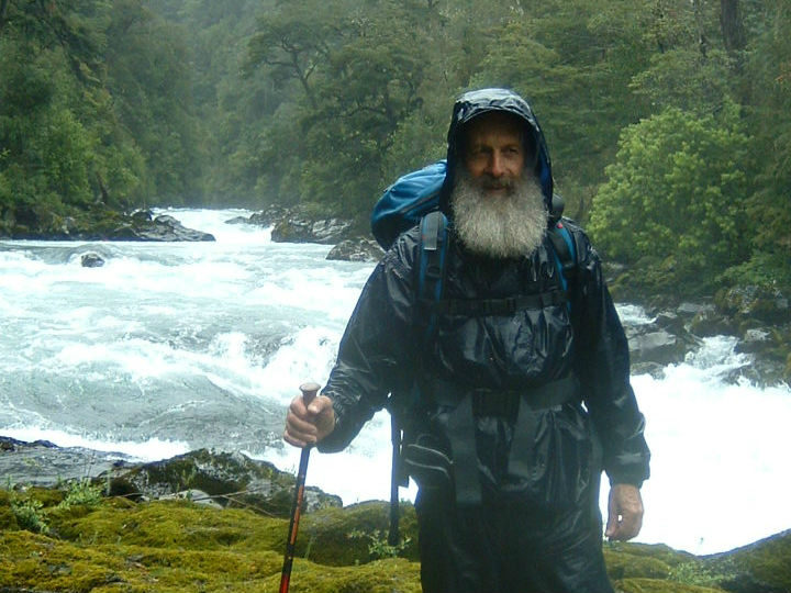 Hilik Magnus on a search-and-rescue mission in Huilo-Huilo, Chile.  Photo courtesy of  Magnus International