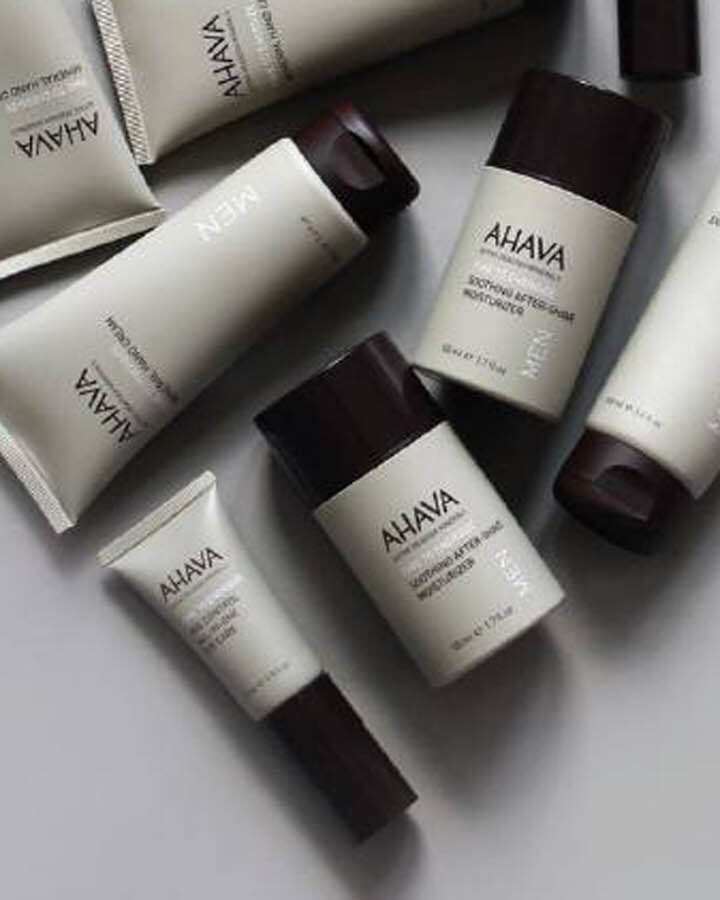 Ahava cosmetics products. Photo: Ahava Facebook