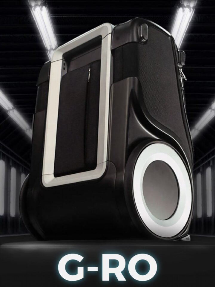 G-RO aims to disrupt the luggage industry. Photo courtesy