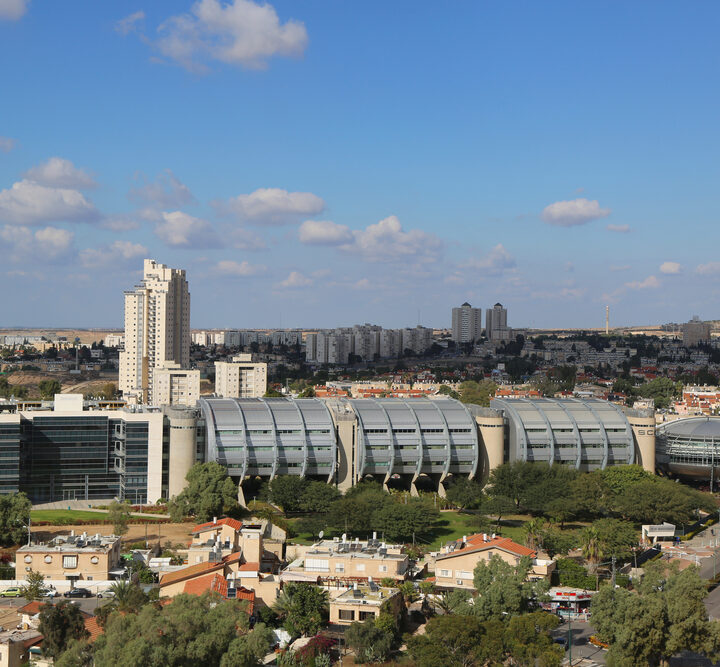 An aerial view of Beersheva. Photo by Leonard Zhukovsky / Shutterstock.com