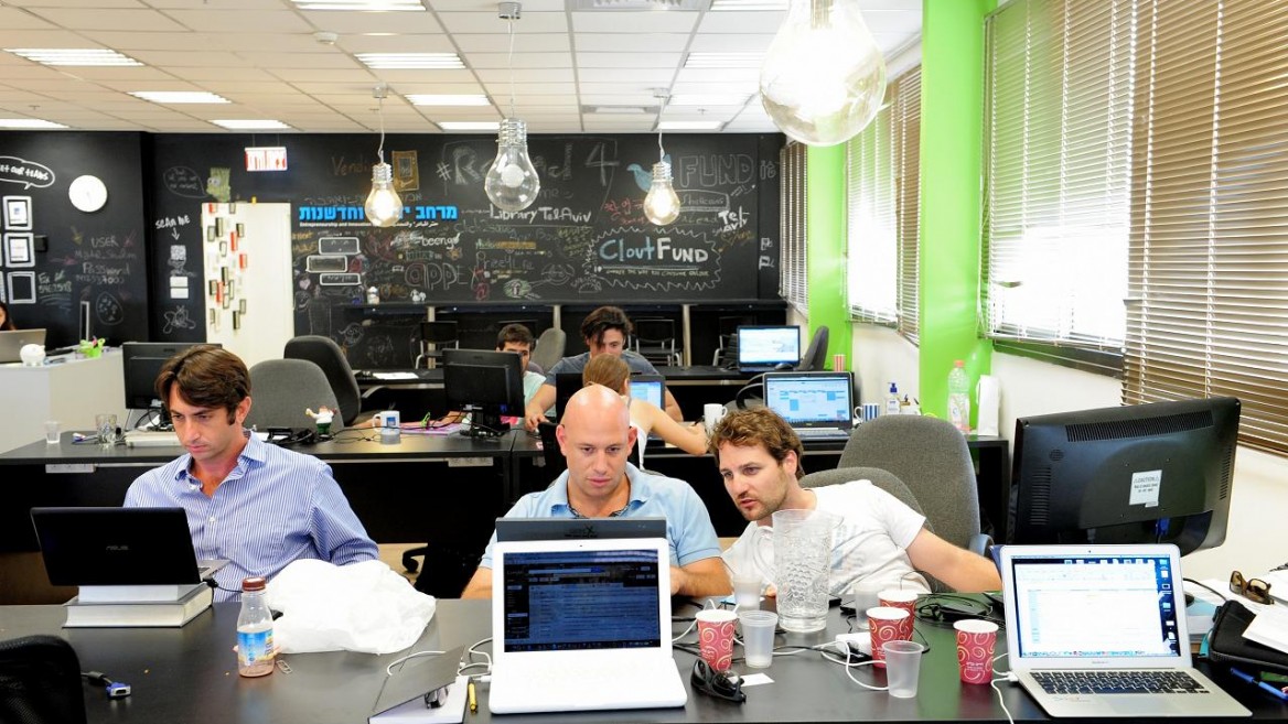 The Library co-working space is on the Tel Aviv Startup Tour. Photo courtesy of Tel Aviv Municipality.