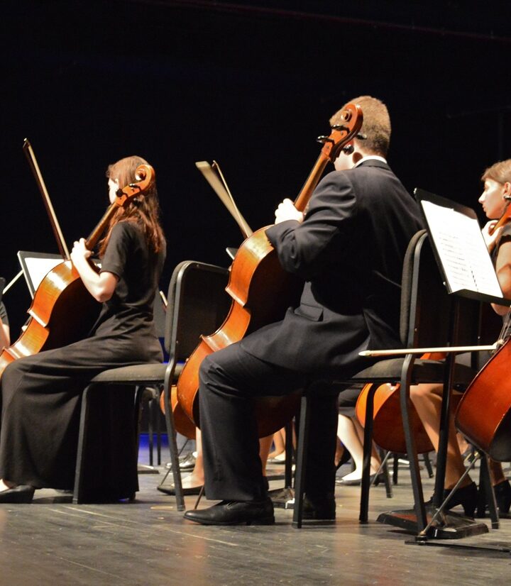 The Maale Adumim Youth Symphony in concert. Photo by Daniel Santacruz