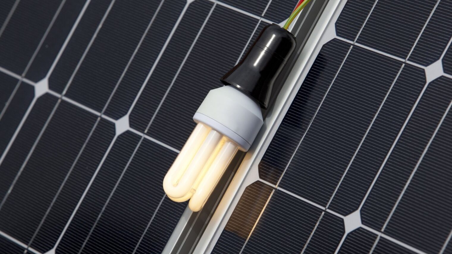 A “lightbulb” moment in the PV cell-making business. Image via Shutterstock.com