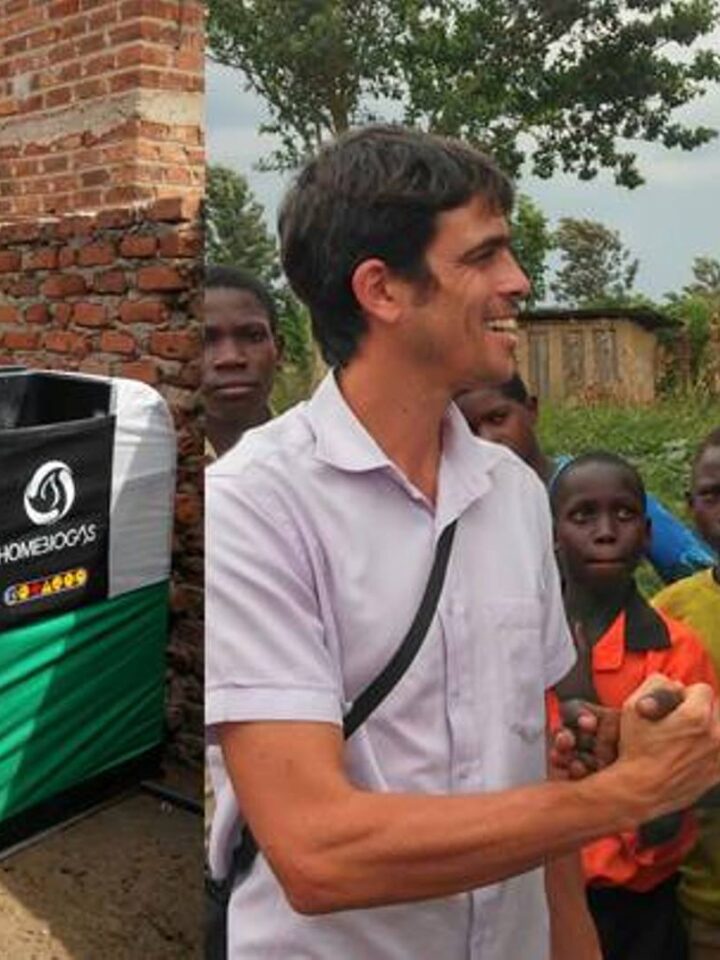 Homebiogas brings a bio-digester to an Ugandan orphanage. Photo: courtesy