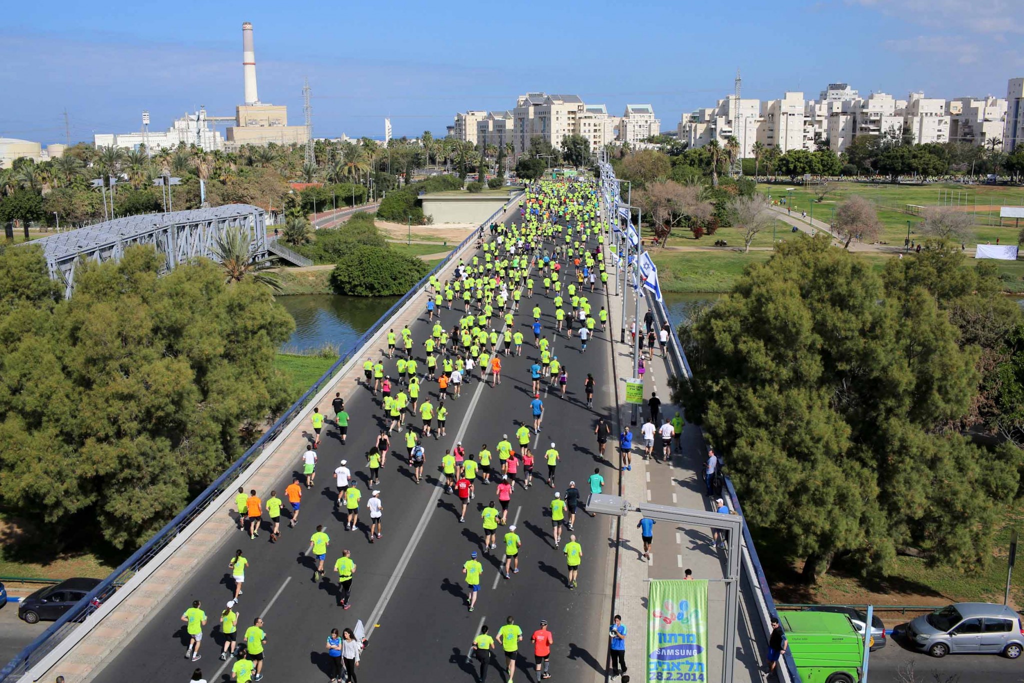 Tel Aviv Marathon. Photo by Ronen Topelberg