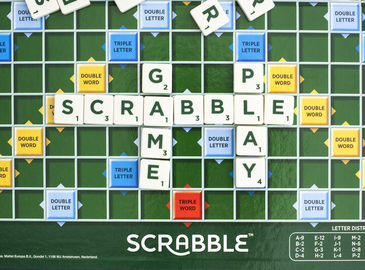 Scrabble board game. Photo by urbanbuzz / Shutterstock.com