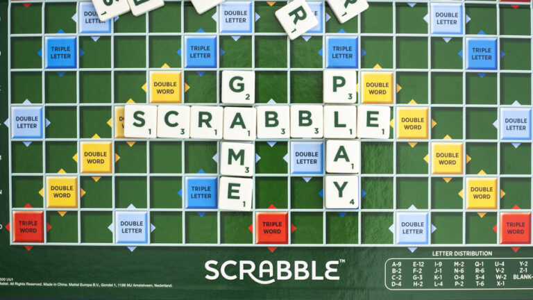 Scrabble board game. Photo by urbanbuzz / Shutterstock.com