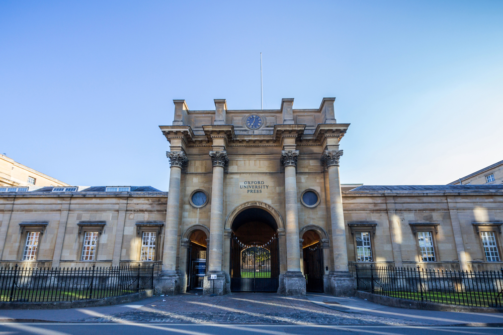Oxford University Press is the largest university press in the world, and the second-oldest, after Cambridge University Press. Photo by Shutterstock