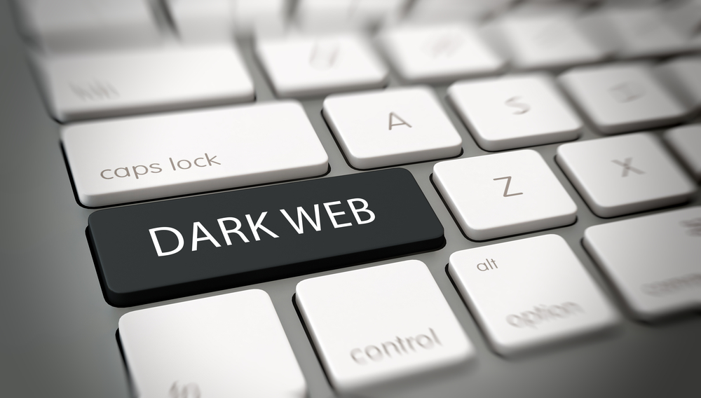 Illustration of dark web by Shutterstock.com