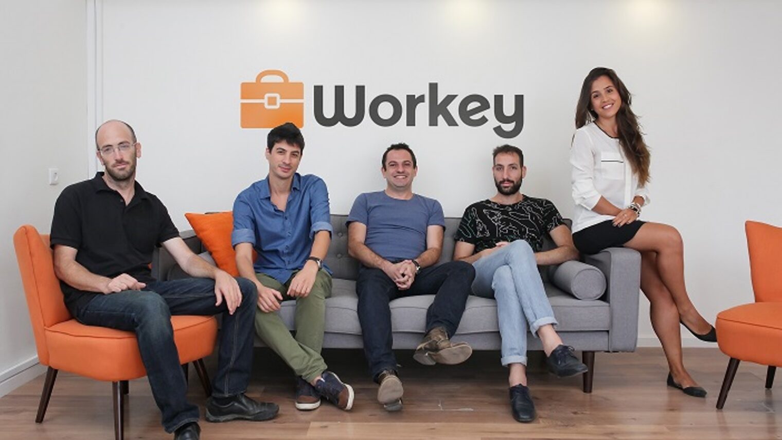 The Workey team. Photo by Omri Aharonov