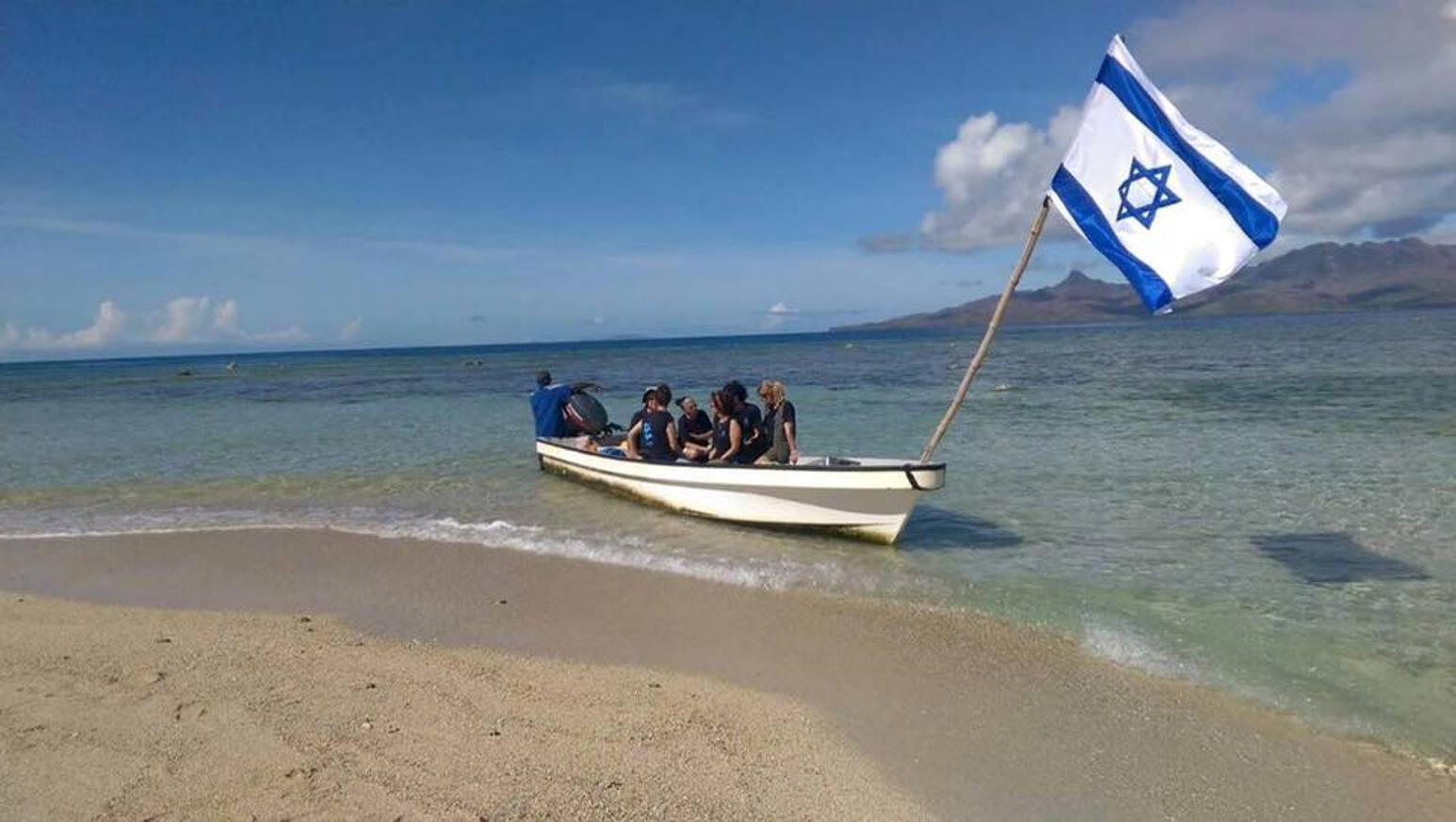 IsraAID coming to the rescue in Fiji. Photo via Facebook