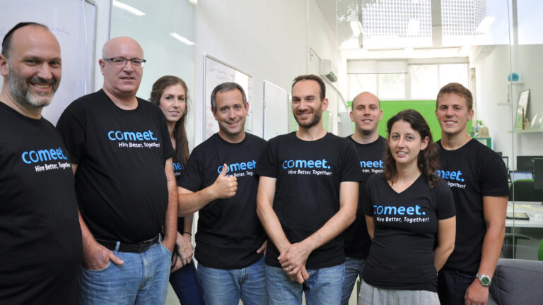 Comeet, an awardÂ­winning collaborative hiring platform for highÂ­growth companies, announces $1.2 million seed round. Photo courtesy