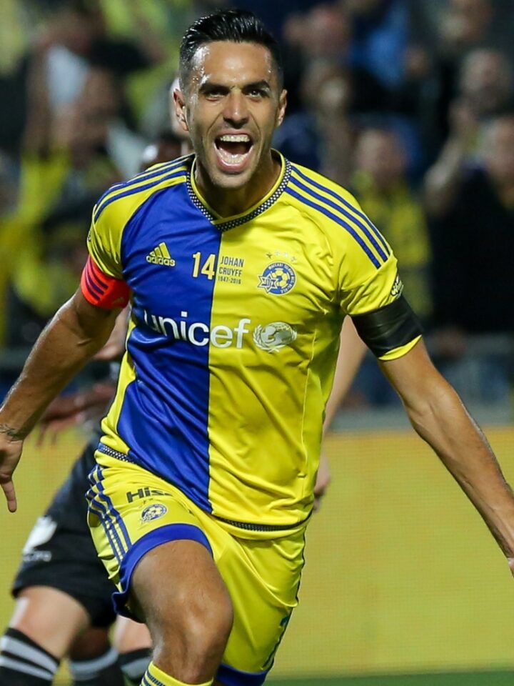 Photo of Eran Zahavi courtesy of Maccabi Tel Aviv Official Website
