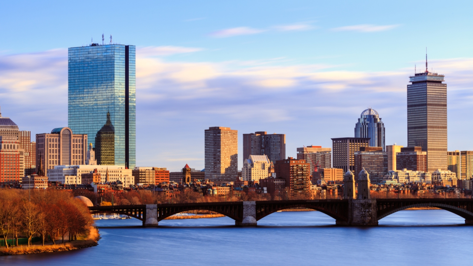 View of Back Bay Boston skyline via Shutterstock.com