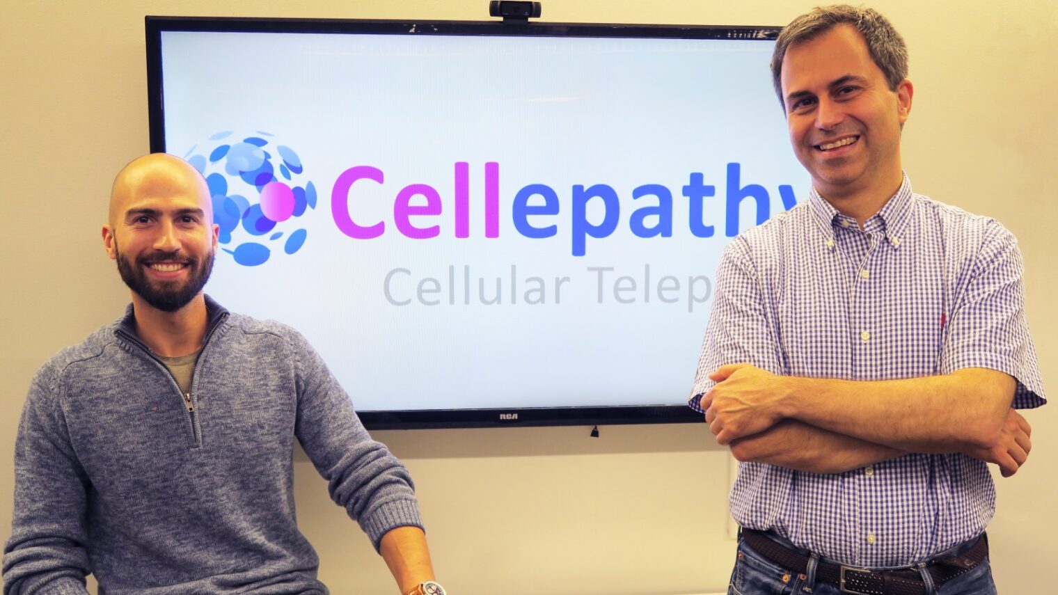 Cellepathy’s Sean Ir, left, and Dan Abramson. Photo: courtesy