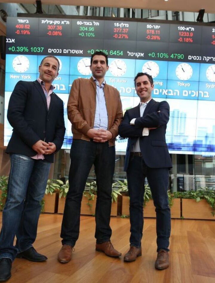 The Floor managing partners, from left, Gil Devora, Avi Cohen and Moises Cohen. Photo by Gil Porat