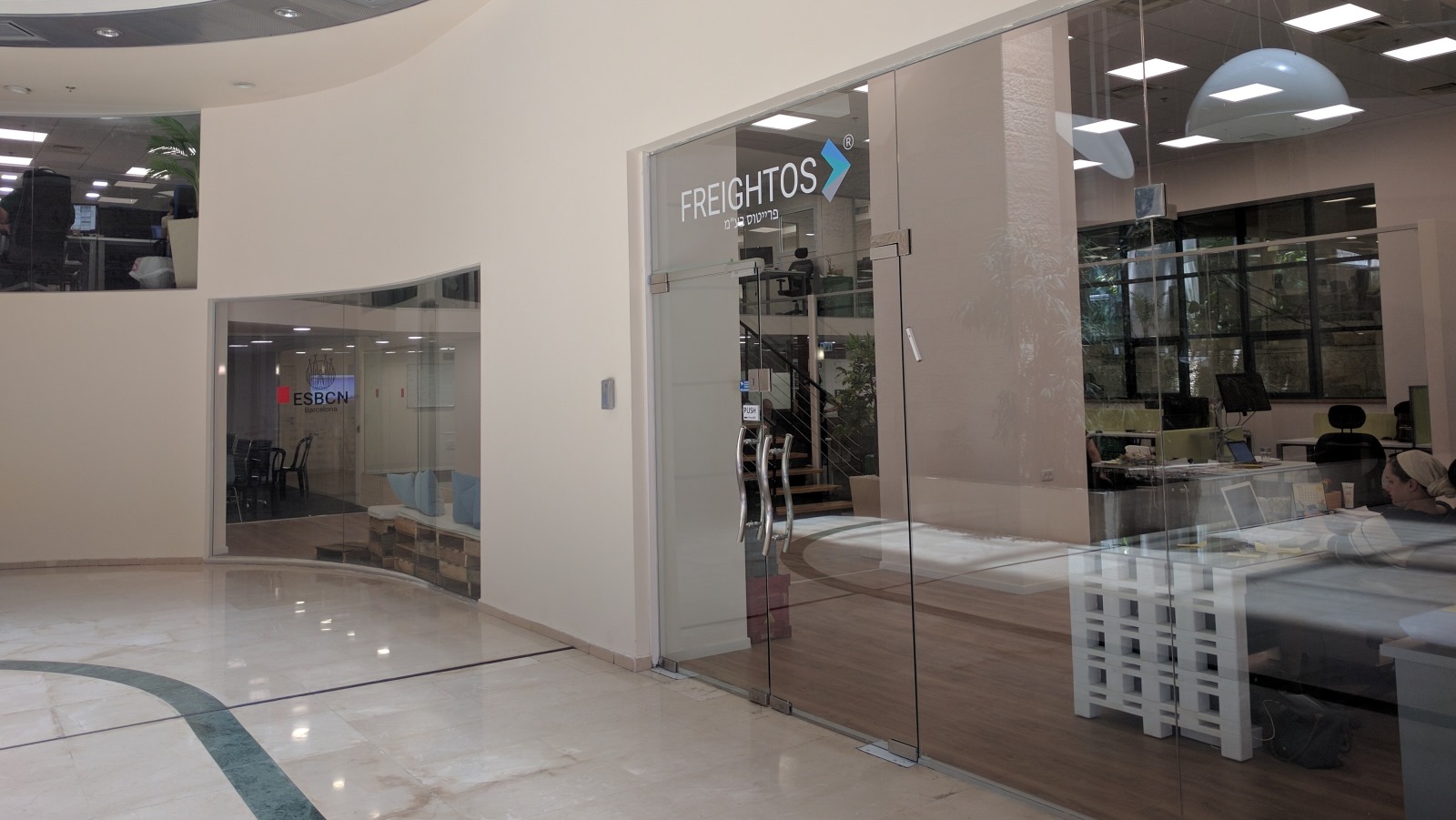 The Freightos office in Jerusalem. Photo: courtesy