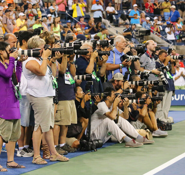 Want to be a sports journalist? Photo by Shutterstock.com