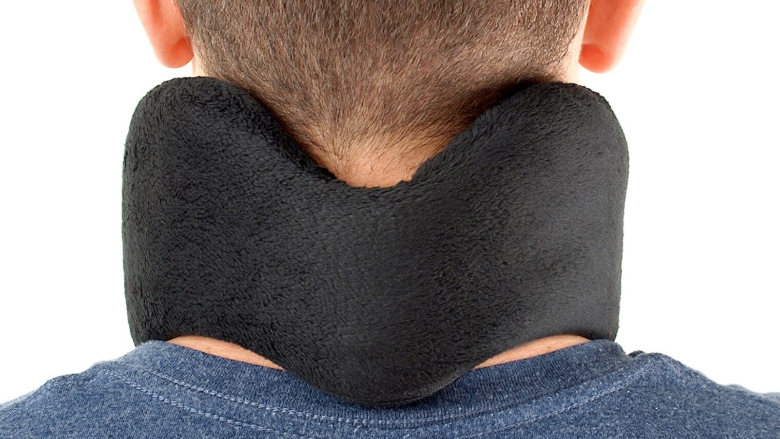 MotionCure sends pulses to the brain through both the median nerve at the back of the neck and the inner ear’s vestibular system. Photo: courtesy