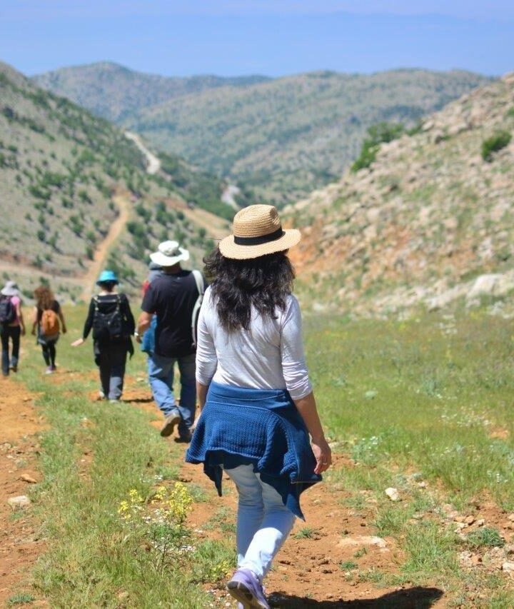 Hiking on Mount Hermon. Photo by Miki Inbar
