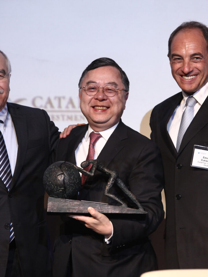 Yair Shamir (Managing Partner, Catalyst Fund), Ronnie Chan (Chairman of Hang Lung Properties) and Edouard Cukierman (Chairman of Cukierman Investment House and Managing Partner of Catalyst CEL). Photo courtesy