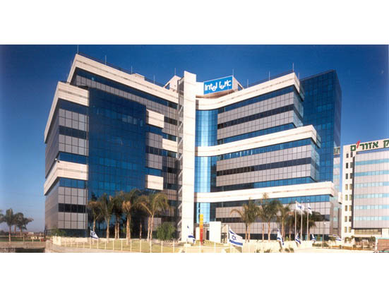 Intel Israel smart building. Photo via Grynhaus Architects