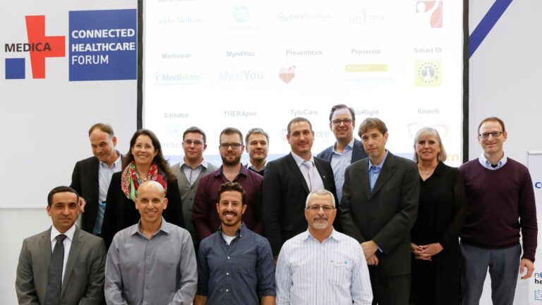 Nine Israeli mobile medical startups were among 15 finalists at the fifth annual Medica App Competition in Dusseldorf. Photo courtesy of UpRight