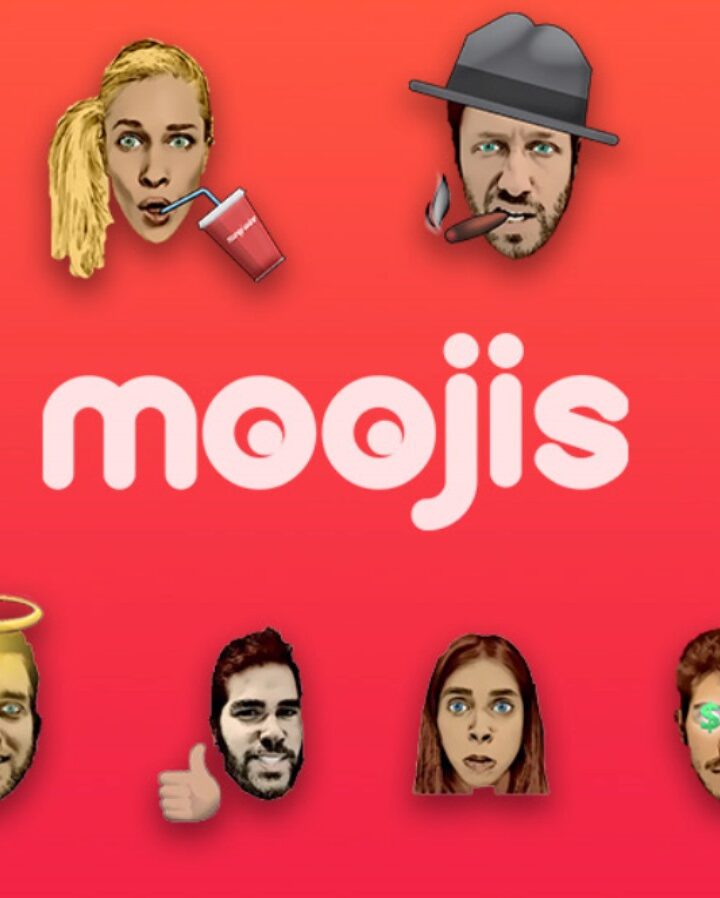 Moojis are personalized emojis. Image: courtesy